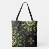 205 - Nature Mandala - Tote Beutel Tasche (Rückseite)