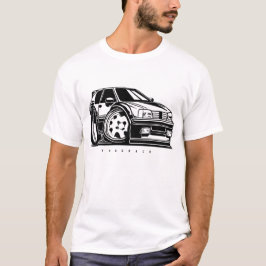 205 Toon Art Car Enthusiast T-Shirt
