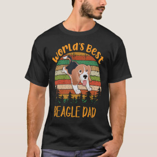 205 World's Best Beagle Vater T-Shirt
