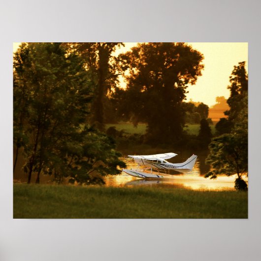 206 Sunset Water Taxi Poster (Vorne)