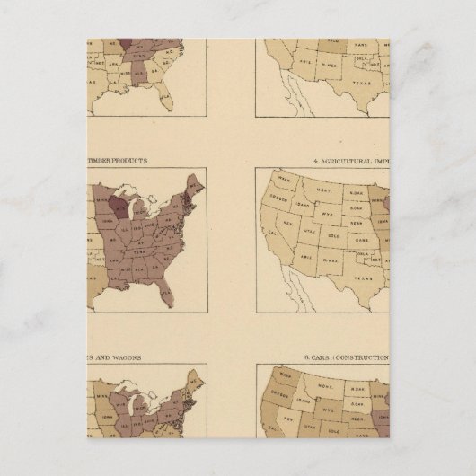 207 Hersteller/km2 Postkarte (Vorderseite)