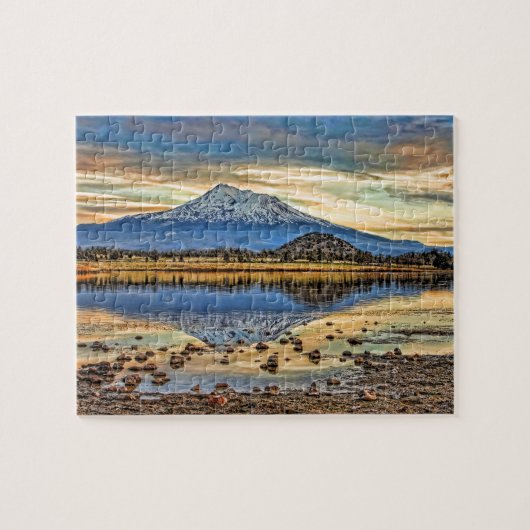 207 MOUNT SHASTA REFLEKTIERT PUZZLE (Horizontal)