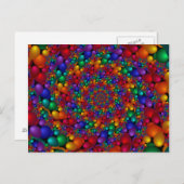 208 Fraktal Postkarte (Vorne/Hinten)