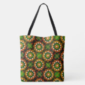 208 - Rainforest Mandala - Tote Beutel Tasche (Rückseite)