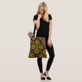 208 - Rainforest Mandala - Tote Beutel Tasche (Am Model)