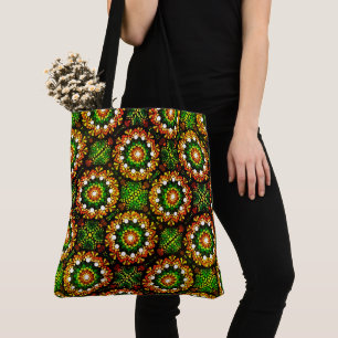 208 - Rainforest Mandala - Tote Beutel Tasche