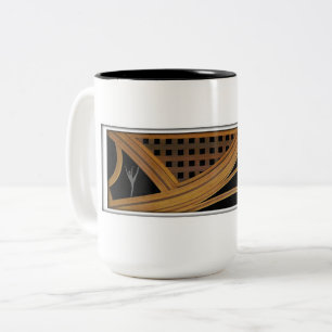 209-B ZWEIFARBIGE TASSE