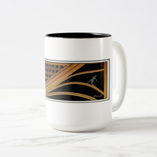 209-B ZWEIFARBIGE TASSE (VorderseiteRechts)