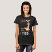209 Beste Beagle-Mama je T-Shirt (Vorne ganz)