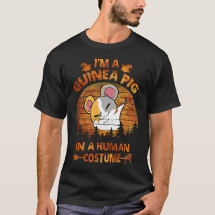 209 Ich bin ein Meerschweinchen in einem menschlic T-Shirt