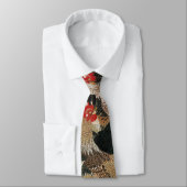 20. 群 鶏 図, 若 冲 Flock of Roosters, Jakuchu Krawatte (Gebunden)