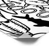 20.000 Ligen unter dem Meeresposter Poster (Ecke)