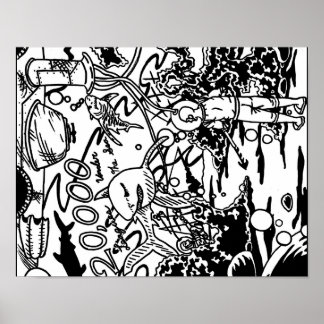 20.000 Ligen unter dem Meeresposter Poster