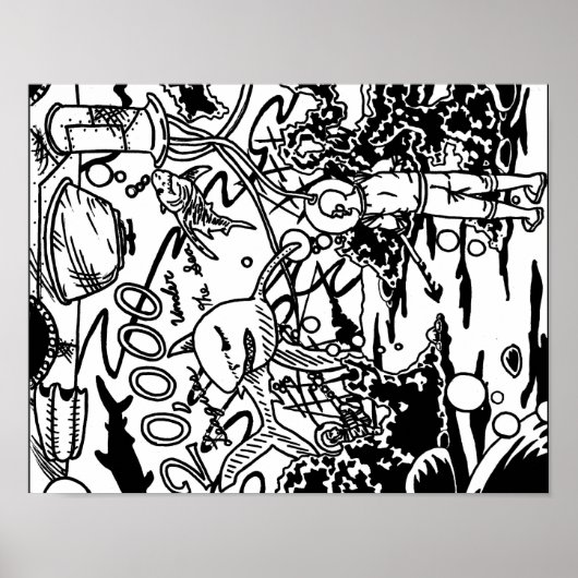 20.000 Ligen unter dem Meeresposter Poster (Vorne)