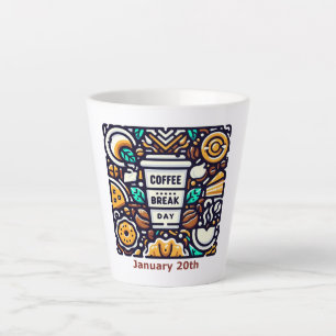 20.01. - Kaffeepause Milchtasse