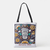 20.01. - Kaffeepause Tasche (Rückseite)