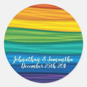20 - 1.5" Bevorzugen Stickers lgbtq Regenbogenflag
