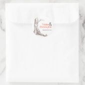 20 - 1,5" Bevorzugung Stickers Fall Tree Ursprüngl (Tasche)