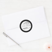 20 - 1,5" Black Architectural Business Stickers (Umschlag)