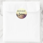 20 - 1,5" Business Stickers Sunrise Pathway Walkw (Tasche)