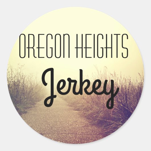 20 - 1,5" Business Stickers Sunrise Pathway Walkw (Vorderseite)