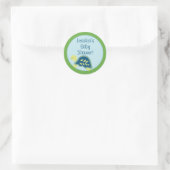 20 - 1,5" Gefallen Stickers Blue Sea Turtles (Tasche)