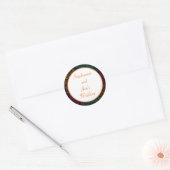 20 - 1,5" Gefallen Stickers Herbst Blumenbrand (Umschlag)