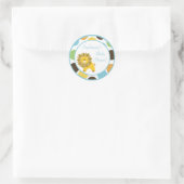 20 - 1.5" Gefallen Stickers Jungle King Lion Safar (Tasche)