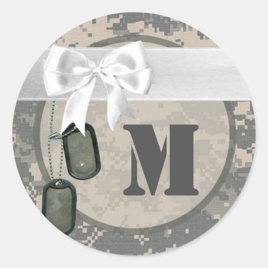 20 - 1.5 Umschlag Aufkleber ARMY ACU Einheitliche (Vorderseite)