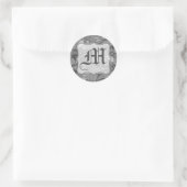 20 - 1,5 Umschlag Aufkleber Country Black Lace Pri (Tasche)