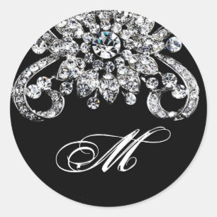 20 - 1,5 Umschlag Aufkleber Diamond Jewelry Neckla