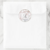 20 - 1,5 Umschlag Aufkleber Glitz Pink Glitzern (Tasche)