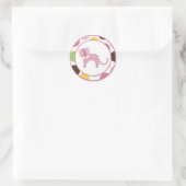 20 - 1,5" Umschlag Aufkleber Jungle Queen Tiger Sa (Tasche)