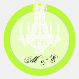 20 - 1,5 Umschlag Aufkleber Kristallleuchter Glitz