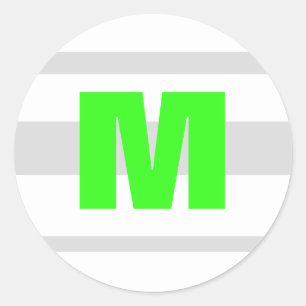 20 - 1,5 Umschlag Aufkleber Modern Neon Stripe Gre