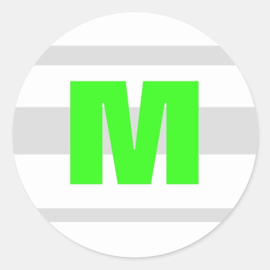 20 - 1,5 Umschlag Aufkleber Modern Neon Stripe Gre (Vorderseite)