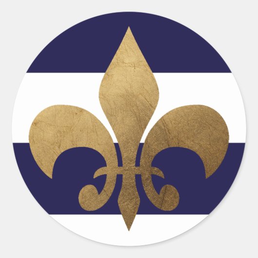 20 - 1,5 Umschlag Aufkleber Moderne Stripnavy Weiß (Vorderseite)