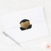 20 - 1,5 Umschlag Aufkleber Moderner Streifen Schw (Umschlag)