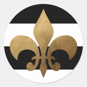 20 - 1,5 Umschlag Aufkleber Moderner Streifen Schw