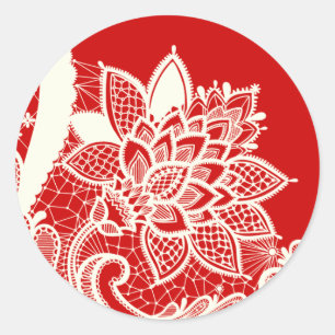 20 - 1,5 Umschlag Aufkleber Vintage Viktorianische