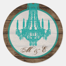 20 - 1,5 Umschlag Aufkleber Western Rustikaler Kro