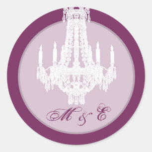 20 - 1,5  Umschlag Siegel Kristalllüster Glitz Runder Aufkleber