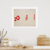 20 20 20 - 1962  - Edward Ruscha Poster (Küche)