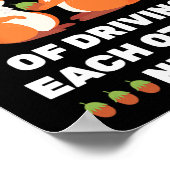 20. 20-jähriges Hochzeitsjubiläum Funny Couple für Poster (Ecke)