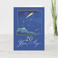 20. Adoption Jubiläum mit Stars und Night Sky