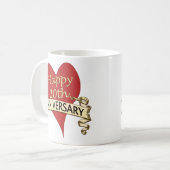 20. Anniversar Kaffeetasse (Vorderseite Links)
