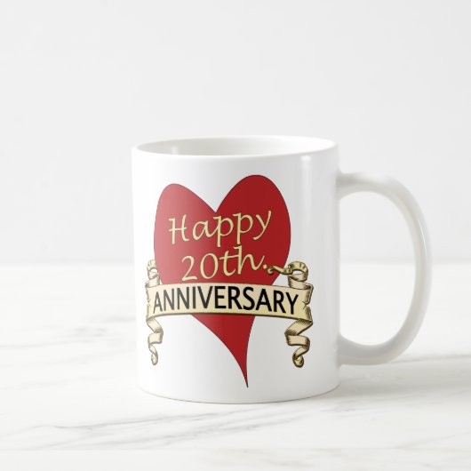 20. Anniversar Kaffeetasse (Rechts)