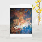 20 Apotheose der Slawen, Mucha Karte (Gelbe Blume)