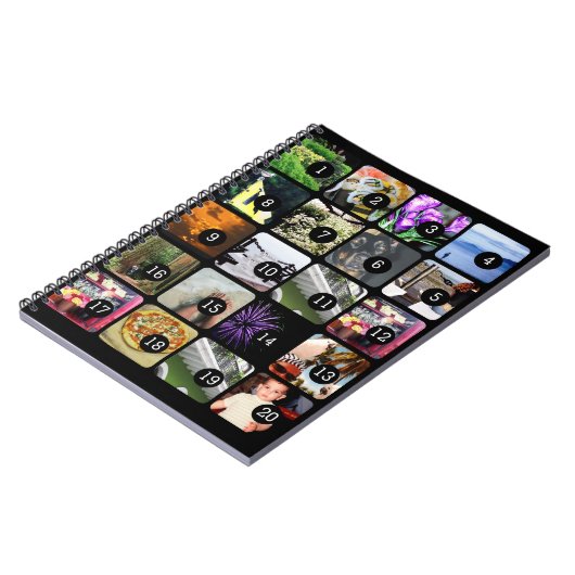 20 Bilder stellen Ihre Instagram Notizblock (Linke Seite)