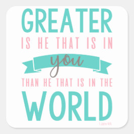 20 Christliche Aufkleber für die Bibel Verse